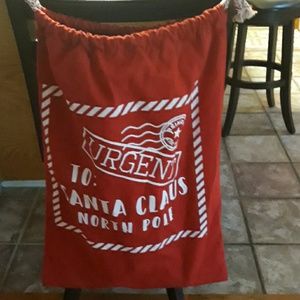 Santa  Claus Canvas Bag